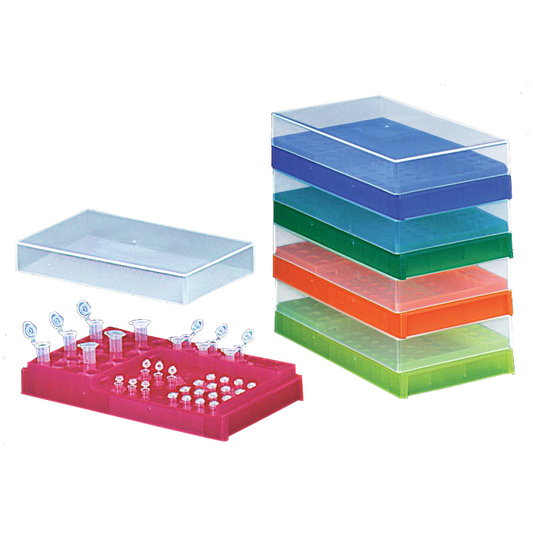 PCR Workstation And 96 Place WorkUp Rack, Assorted Colours