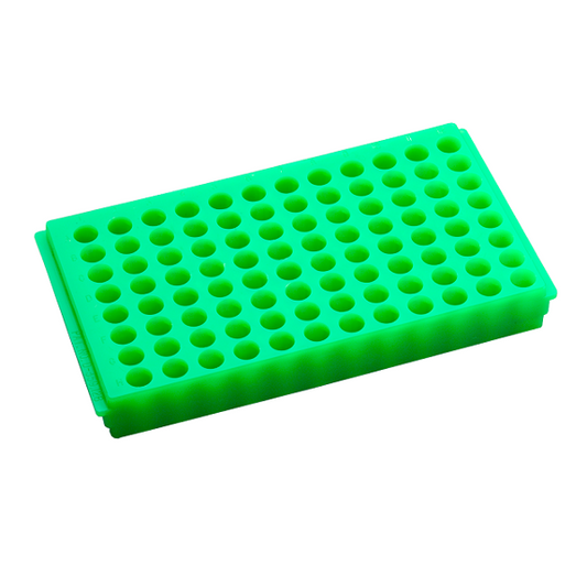 Rack 96 Place Flipper, Fluorescent Blue