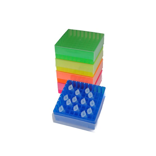 Rack Freezer, Tubes Up To 2ml, 81-Place, Lift Off-Lid, Clear