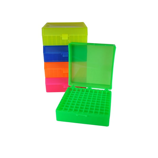 Rack Freezer Tubes Up To 2ml, 100-Place, Hinged Lid, Clear