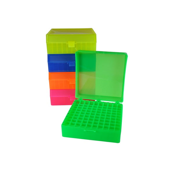 Rack Freezer 100 Place Hinge Lid, Fluro Blue