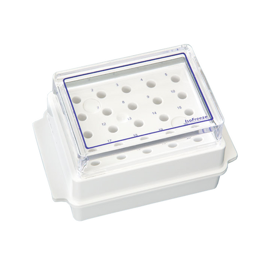 Rack IsoFreeze 0 Deg Flipper 0.5/1.5-2ml Tubes, 4 X 5 Format