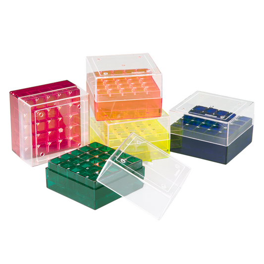 Rack Storage Cryofreeze For 1.0/1.8ml Tubes, 25-Place, Polycarbonate, Assorted