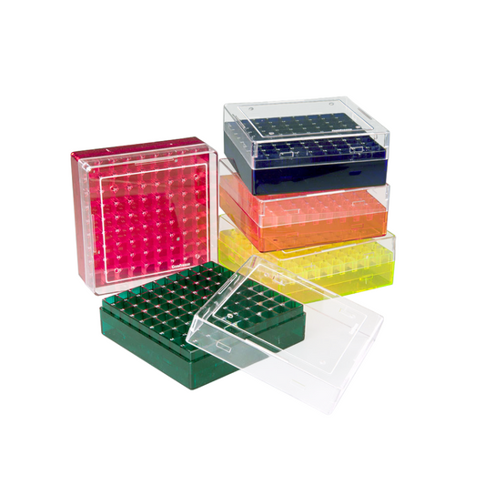 Rack Storage Cryofreeze For 1.0/1.8ml Tubes, 81-Place, Polycarbonate, Assorted