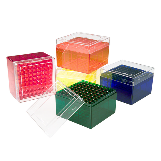 Rack Storage Cryofreeze For 3.6/4.5ml Tubes, 81-Place, Polycarbonate, Assorted