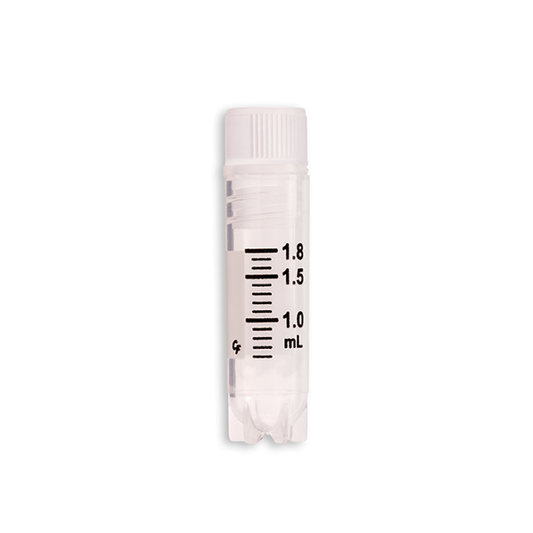 Cryogenic Tube/Vial 1.8ml, Internally Threaded, Stargrip Base, Sterile