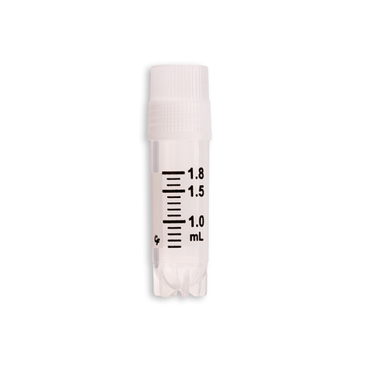 Cryogenic Tube/ Vial 1.8ml, Externally Threaded, Stargrip Base, Sterile