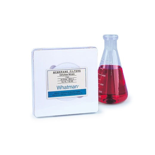 Cellulose Nitrate Membrane Circle, plain, 0.45 µm pore size, 25mm