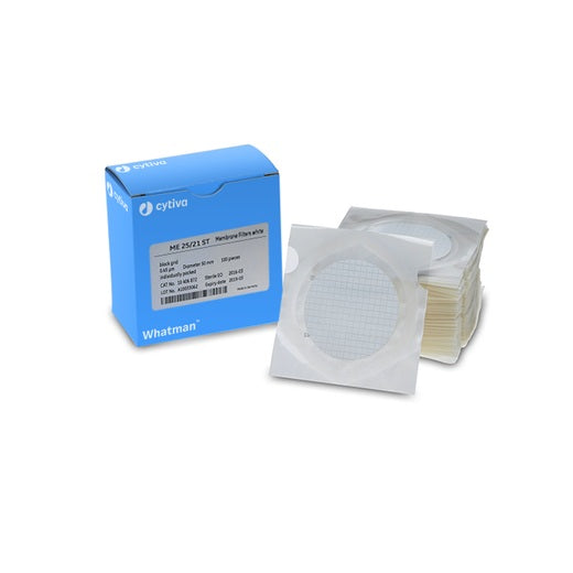 Mixed Cellulose Ester Circle WME Range, 0.20 µm pore size, sterile, individually Packed, white, gridded, without pad, 47mm