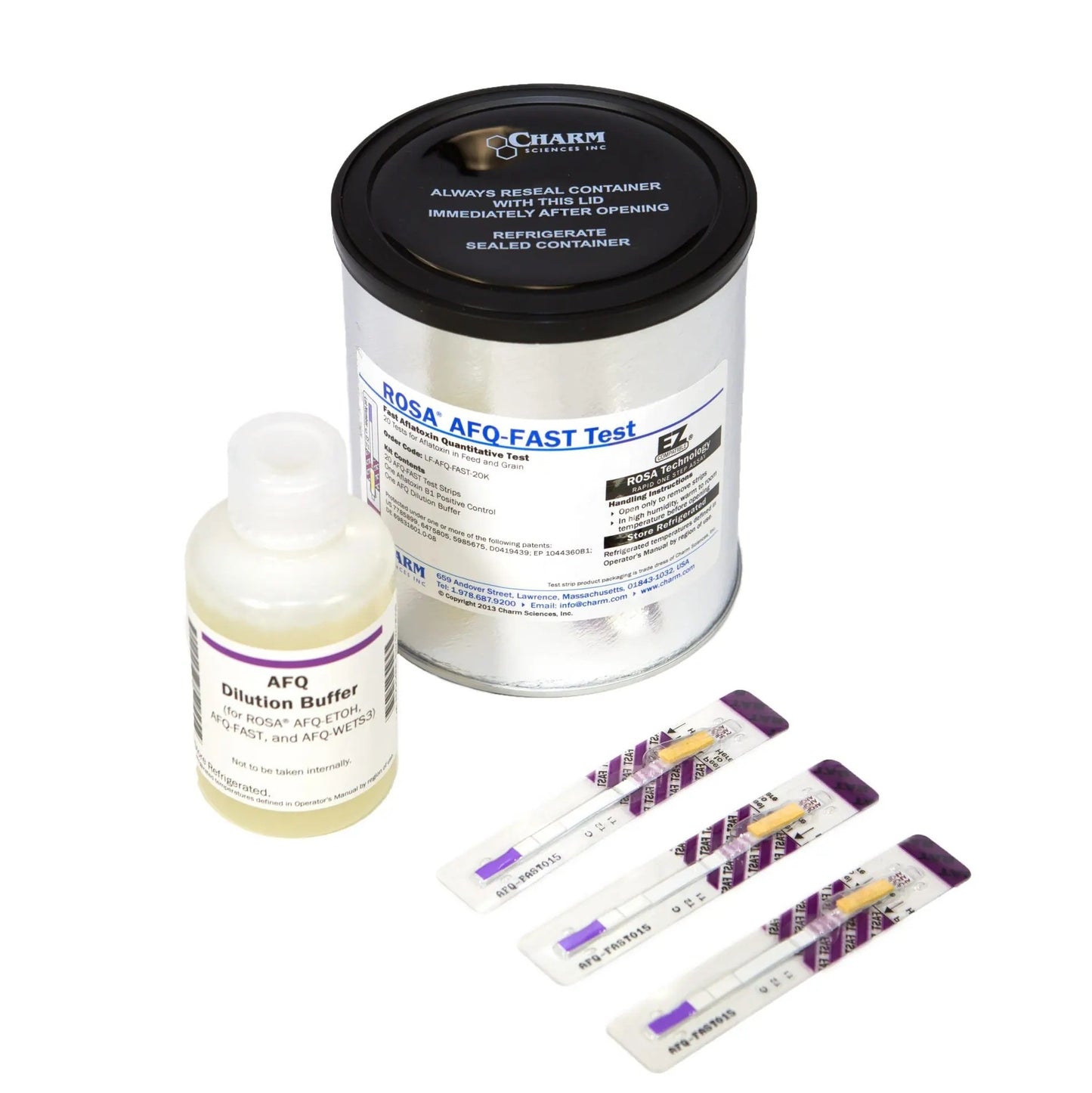 LF-AFLATOXIN, 3MIN, Quantitative, Grain, 40 Tests