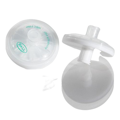 Acrodisc™ Sterile Syringe Filters WBC 25mm PSF . Sterilized by gamma irradiation