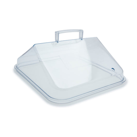 Lid gabled polycarbonate clear for SAP12, JBN12 and JBA12 and SBB AQUA 12 PLUS