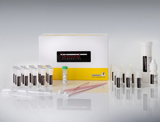 Allergen swab kit. bioavid Lateral Flow Soy including Hook Line