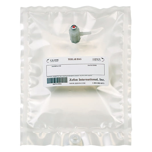 Zefon EconoGrab 1L Tedlar Bag with Polyproplyene Fitting
