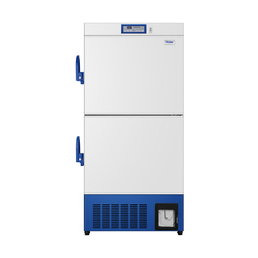 Haier DW-30L508 Biomedical Freezer, Upright with Double Doors, -30°C, Capacity 490L with 10 Drawers.