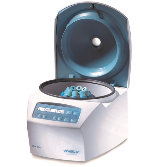 EBA 200 Centrifuge, (IVD) small, non-refrigerated with angle rotor, 8-place, 200 - 240 V, 50 - 60 Hz