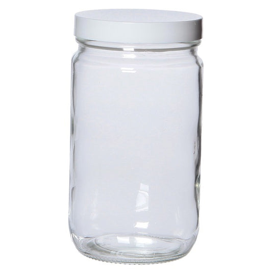 Bottle, 1000mL, 89mm, Straight Sided, Clear, 32oz