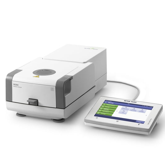 HX204 Halogen Moisture Analyzer 220g x 1mg/0.1mg (0.01%/0.001% MC)