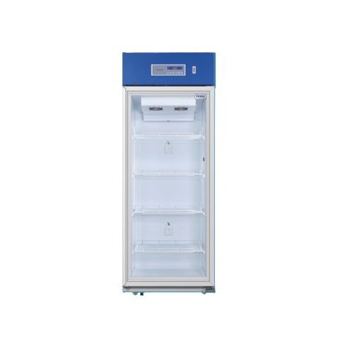 Haier HYC-639 Pharmacy Refrigerator 2~8°C, Single Glass Goor Upright, Capacity 639L