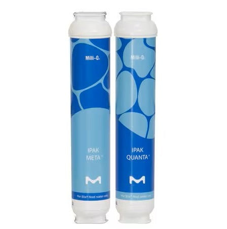Milli-Q® polishing kit for Elix® water. Use this cartridge kit for Milli-Q® IQ 7000 or EQ 7000 systems fed with Elix® feed water. (replaces IPAKKITA1)