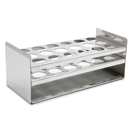 Test Tube Racks Stainless Steel, For SAP, JBN, JBA And SSB Baths, For 25mm Tubes