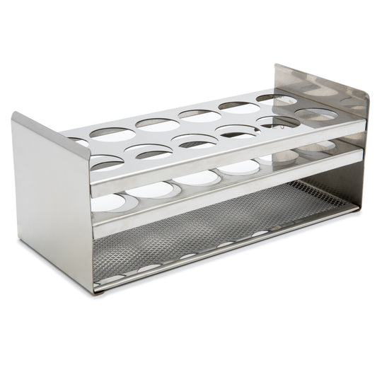 Test Tube Racks Stainless Steel, For SAP, JBN, JBA And SSB Baths, For 30mm Tubes