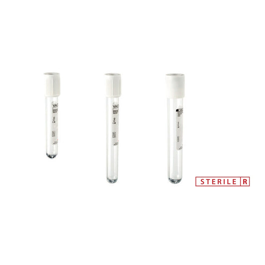Tube Vacuum 9ml, 16x100mm, Sterile, without additive
