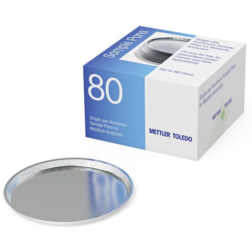 HA-D90 Aluminium sample pan (set of 80)