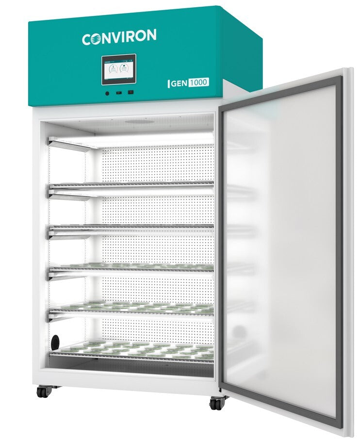 Conviron GEN1000 Multi-Tier Chamber. The unit is pre-wired for 1 to 5 tier operation. Choose how many tiers your application requires.