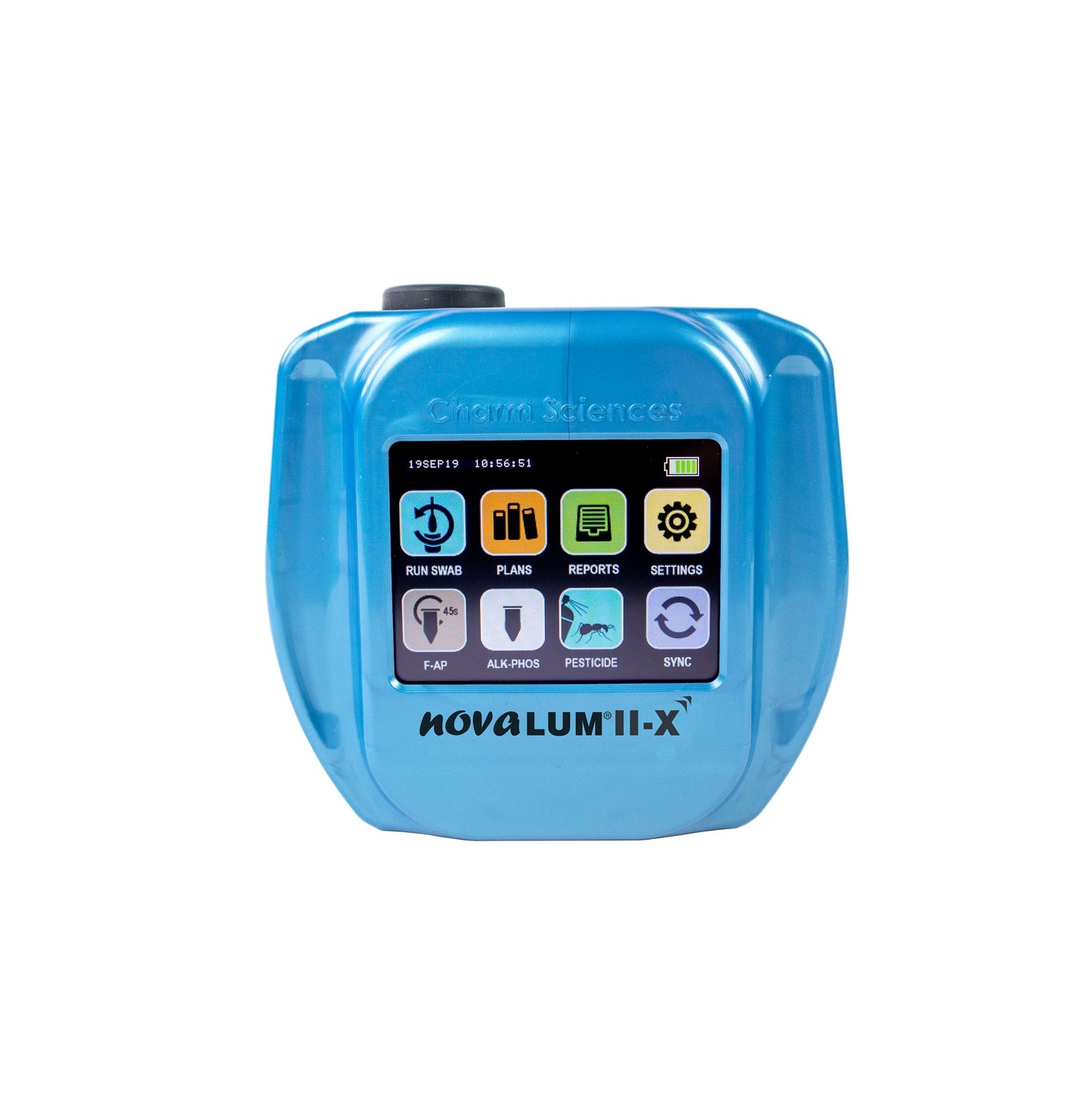 NOVALUM-II-X with accessories (USB, Serial Cable, Charger, Cord, Softcase)