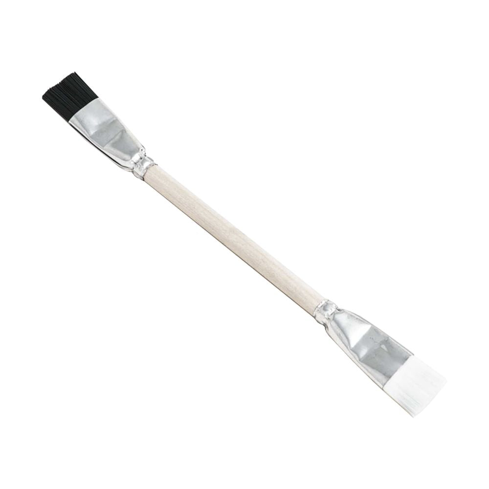 Sieve Brush, Double Ended, Long Nylon, Fine/Coarse
