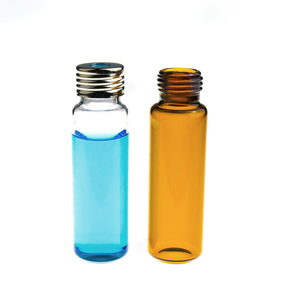 Glass Storage Vial, 20ml, CLear, 27.5 x 57mm, 24-400 screw top (cap not included)