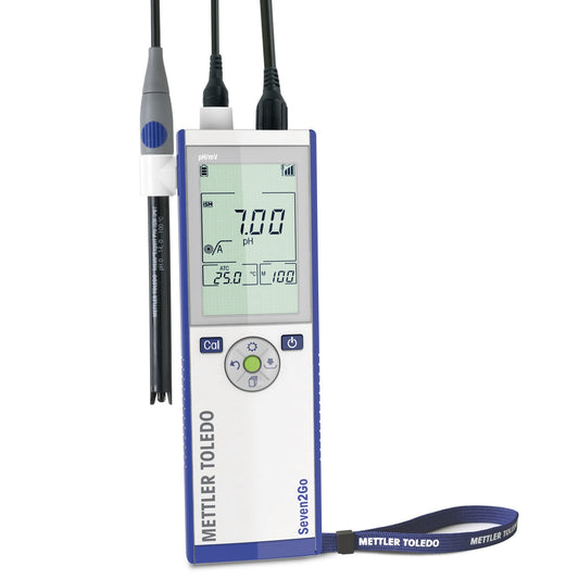Seven2Go pH/mV Meter S2-STANDARD KIT with InLab Expert Pro-ISM-IP67