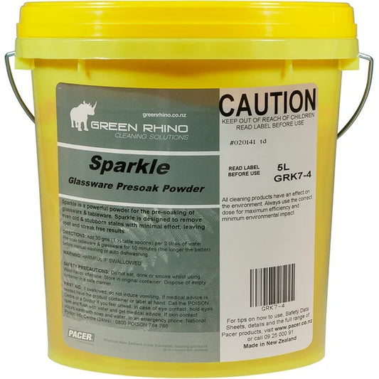 Sparkle Glassware Pre-Soak Powder 4KG