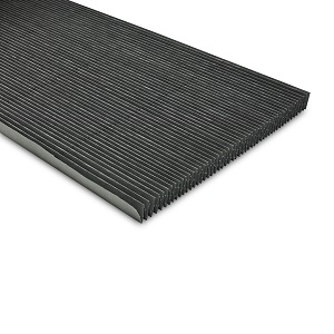 Grade 3236 seed test paper, grey pleated strips, 50 double pleats 110 × 20 mm