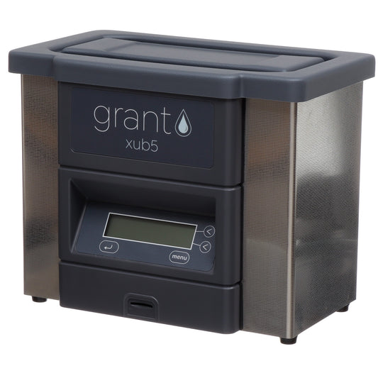 Ultrasonic Bath XUB, Digital, 4.5L, Ambient +5 To 70°C, Includes Lid, S/S Basket, SD Card, Drain Tubing And 1 Bottle Of M2 Solution