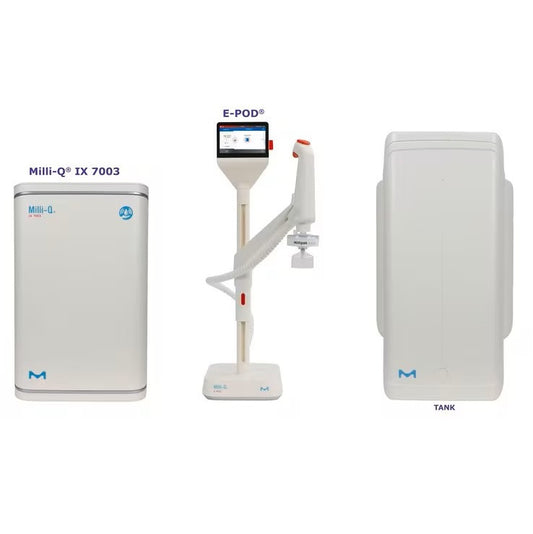 Milli-Q® IX Pure Water System with E-POD® Dispenser