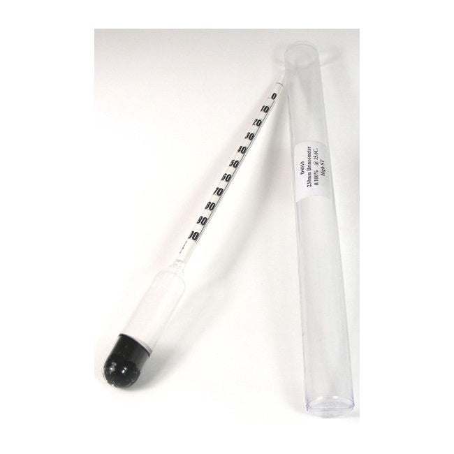 Brineometer, Hydrometer, 230mm  0/100%